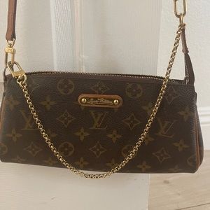 💯 authentic Louis Vuitton small chain crossover